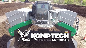 EQUIPMENT OVERVIEW: Komptech Topturn X63 Compost Windrow Turner