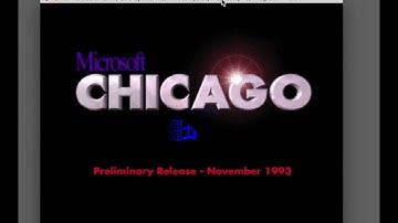 Windows Chicago Build 81 in DOSBox Daum
