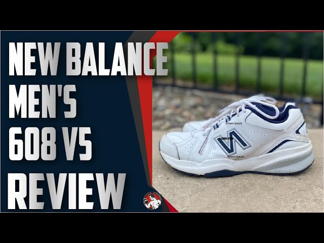 New Balance Women's WX608v5 Shoes in White - 9 / Wide