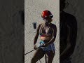 Doechii got King Keraun to rappel 🧗🏾‍♂️ #shorts
