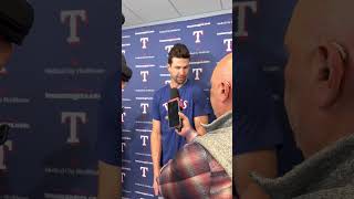 Jacob deGrom on his Spring Training routine #shorts