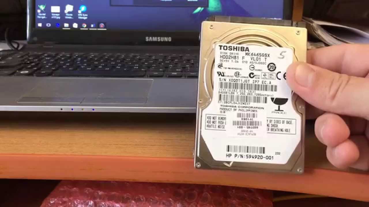 Зачем нужна замена жесткого диска (HDD) на ноутбуке