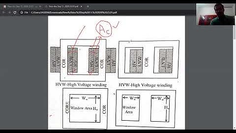 OUTPUT EQUATION OF SINGLE PHASE TRANSFORMER