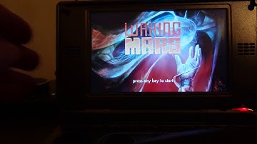 Waking Mars running on a Gigahertz Pandora, using Box86 and gl4es