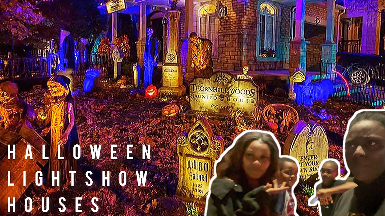 2021 HALLOWEEN- NIGHTMARE ON CANDY CANE LAND LIGHT SHOW