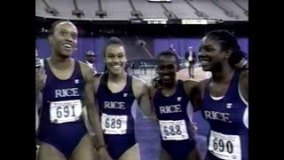 Women&#39;s 4 x 400m - 1997 NCAA Indoor