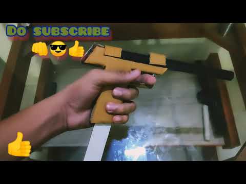 Making Cardboard Double  P18c Gun🔫🔫/ DIY Pistol 🔫