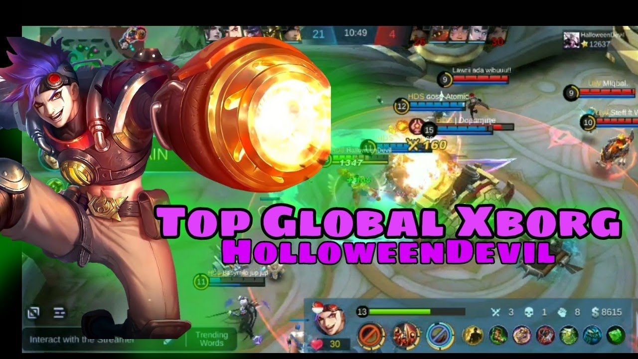 2021 X Borg Gameplay | #1 World Rank X Borg | Mobile Legends