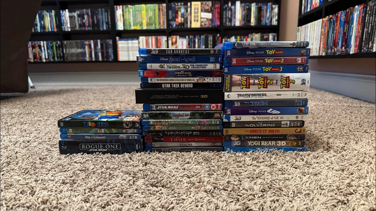 My Entire 3D Blu-ray Collection Part 4 (Final Part) - YouTube