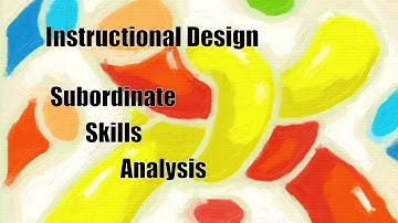 Instructional Design - Unit 7 - Subtask Analysis