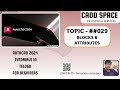 TOPIC - 29 Blocks and Attributes in autocad 2024 with examples|| blocks, write block, attributes cad