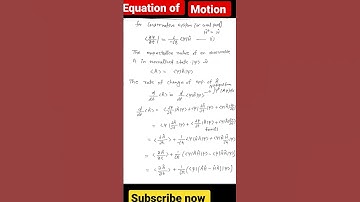 Equation of motion in quantum mechanics exam helper notes Quantum mechanics MSC physics 1st Semester