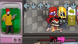 Friday Night Funkin Vs B3 3X3 Remixed Full Week Endless In Real Life Fnf Irl Pico