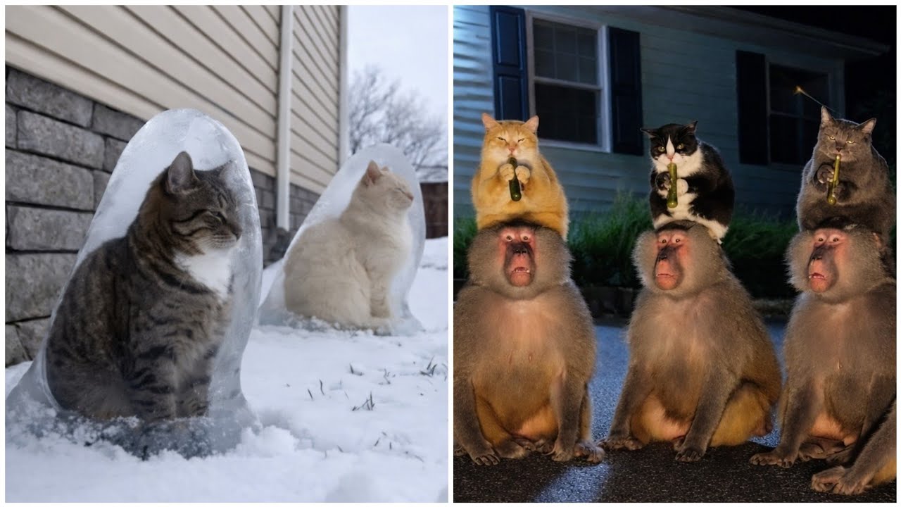 You Won’t Believe What These Sora Kitty Cats Do 😱 Insane Moments 😂