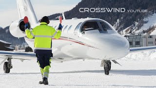 Engadin Airport Action | Snowy PlaneSpotting 02.01.2022