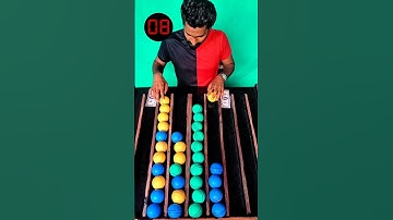 20 second challenge ball Sorting video for 20$ #asmr #satisfying #fun