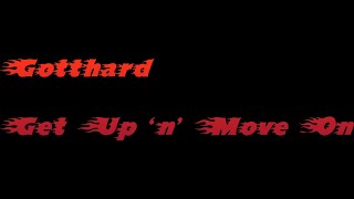Gotthard - Get Up &#39;N&#39; Move On drum cover