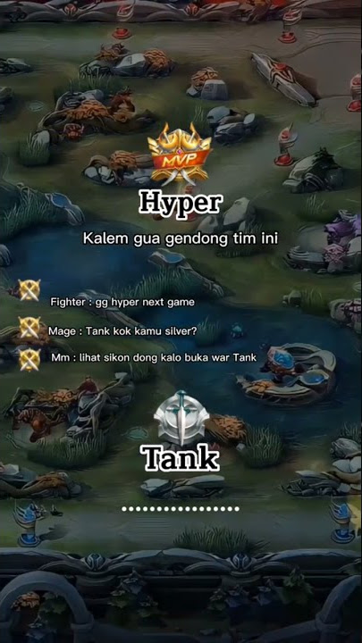 USER TANK SELALU SALAH ??? || #shorts #mobilelegends
