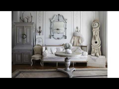 Shabby chic Wohnzimmermöbel Design Ideen