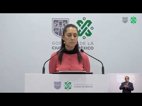 Videoconferencia de prensa sobre demolición de edificio en Presa Anzaldo