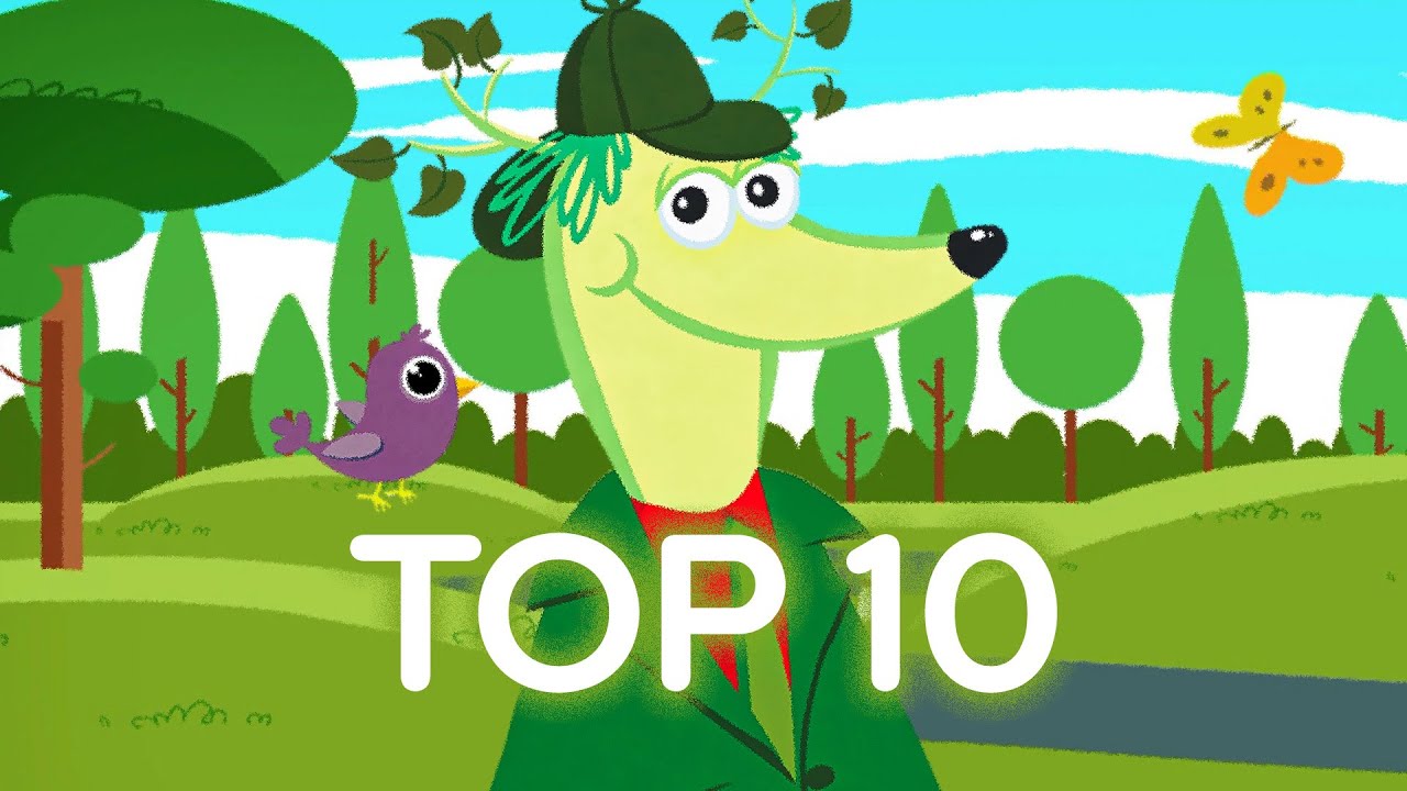 10 najlepszych odcinków Detektywa Łodygi! 🕵️| MIX BAJEK | MiniMini+