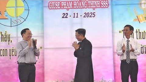 Văn Nghệ Trong Thánh Lễ Tạ ơn Ngân Khánh Linh Mục. GIUSE. PHẠM HOÀNG THỊNH. SSS. 22. 11. 2025