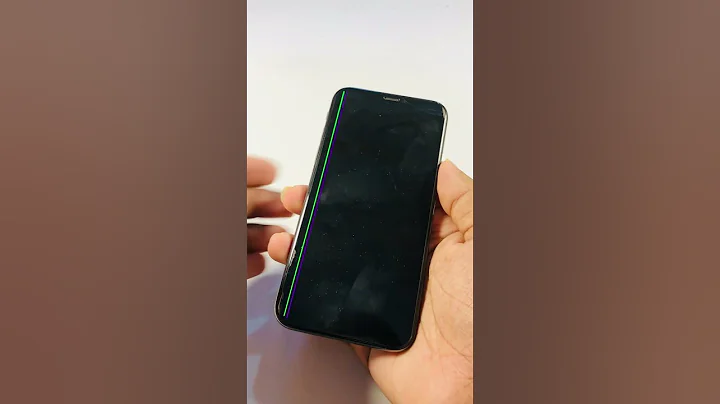 iPhone Display Green or Pink Line Problem😢😢😢#iphonedisplay #fyp #shorts