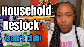 SAM’S CLUB HOUSEHOLD HAUL| STOCKING UP ON EVERYDAY ESSENTIALS! 