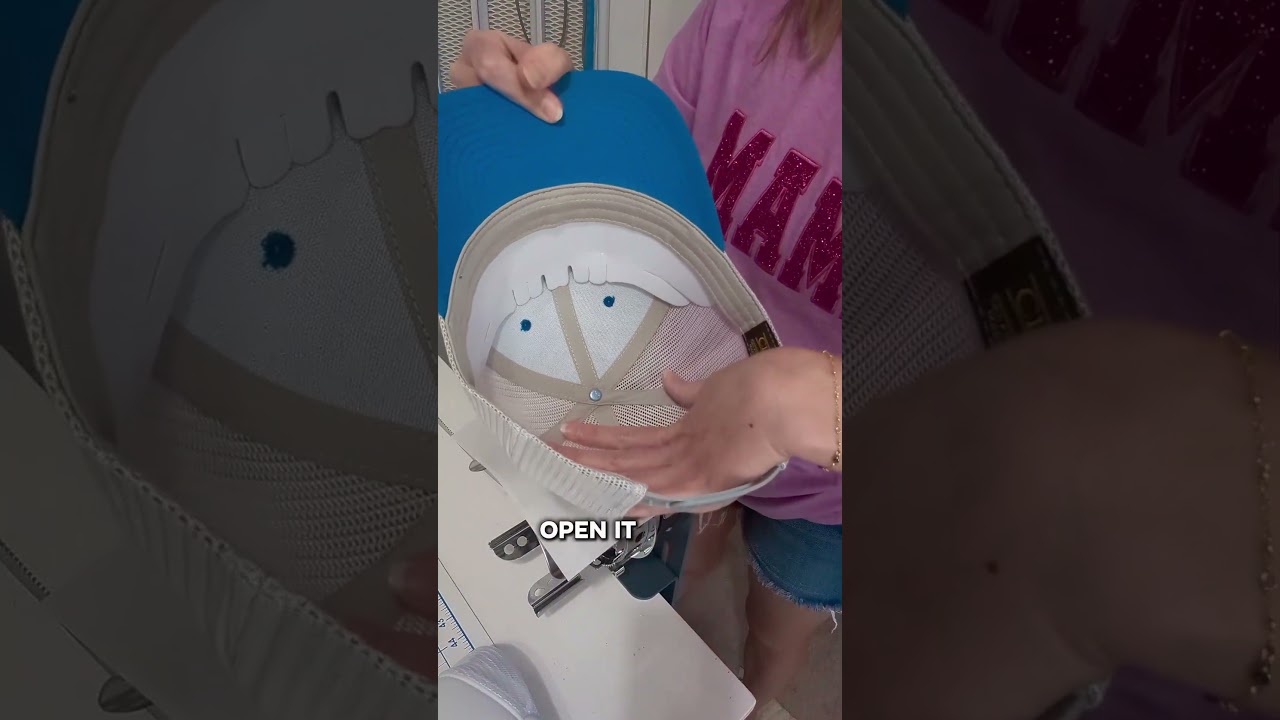 How to Hoop a Hat for Embroidery #embroidery