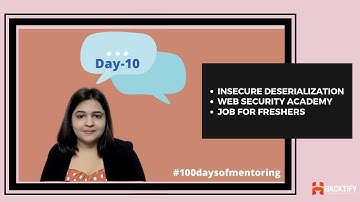 Insecure Deserialization | OWASP 2021 | Port Swigger | Hacktify Cyber Security | Part 3