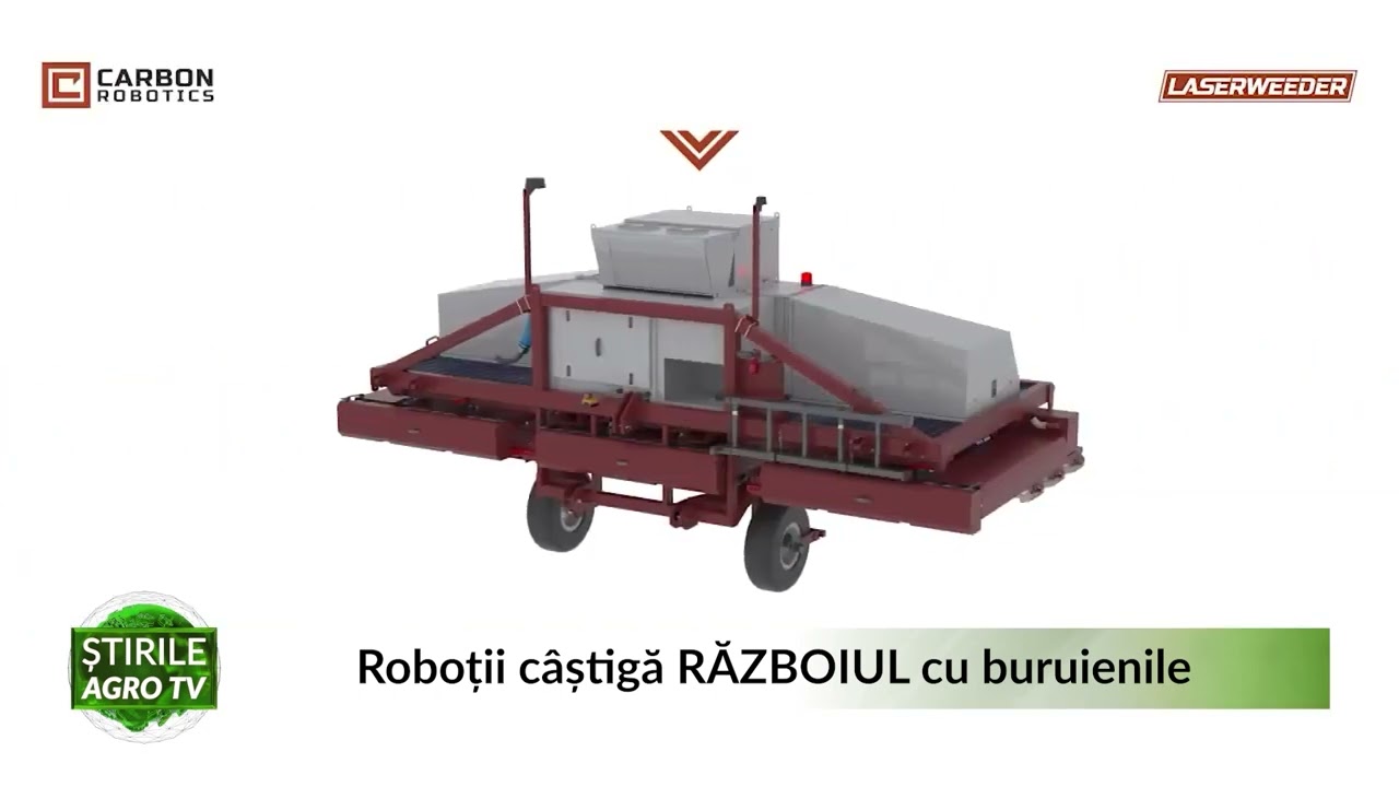 VIDEO - Roboții câștigă RĂZBOIUL CU BURUIENILE 1 VIDEO - Roboții câștigă RĂZBOIUL CU BURUIENILE YouTube player
