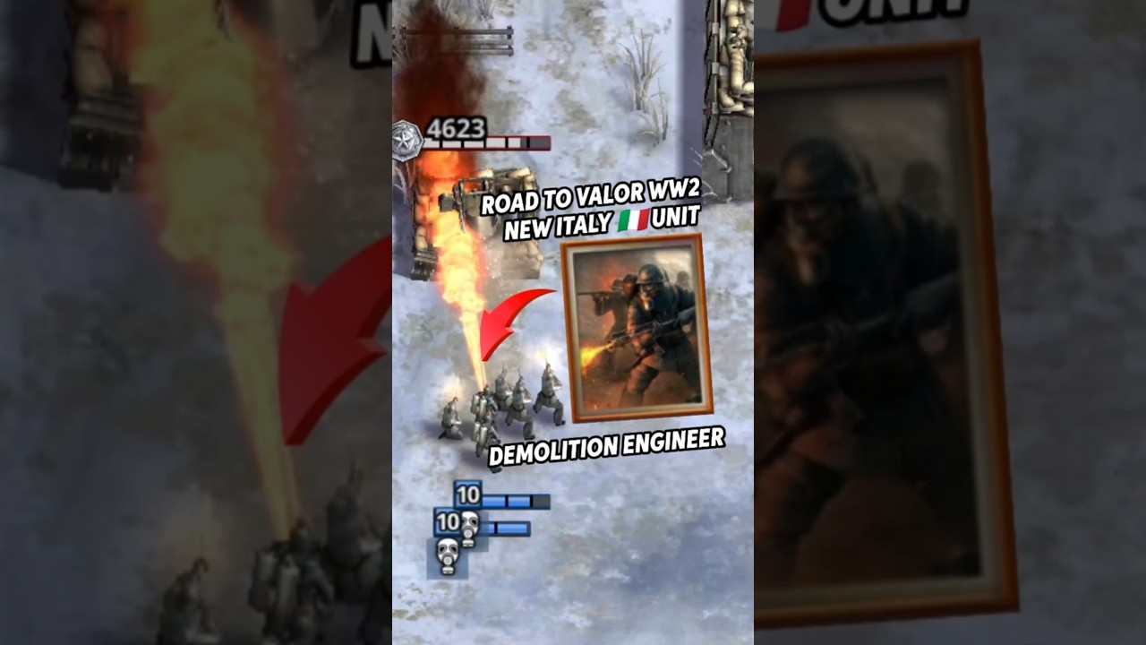 New Italy unit Demolition Engineer - Road To Valor WW2