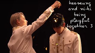 | heeki/seungki | heeseung and ni-ki being playful together 3