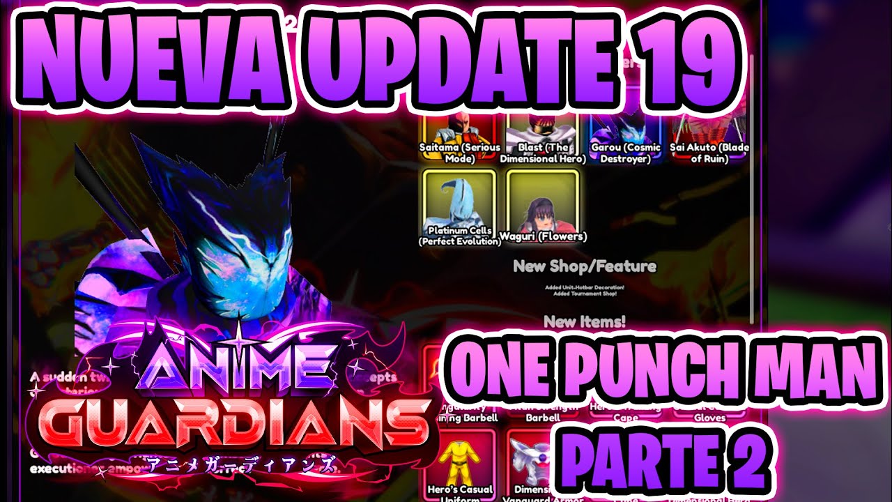 NUEVA UPDATE 19 en Anime Guardians [NUEVOS CODES]