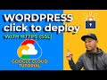 Install Wordpress Click to Deploy with SSL on Google Cloud