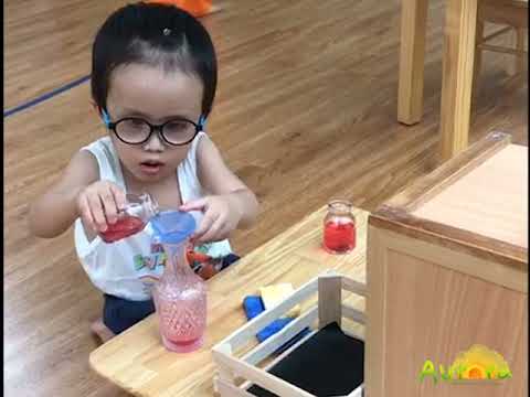 Hoạt động của trẻ 3-6 tuổi tại Mầm non Aurora Montessori School