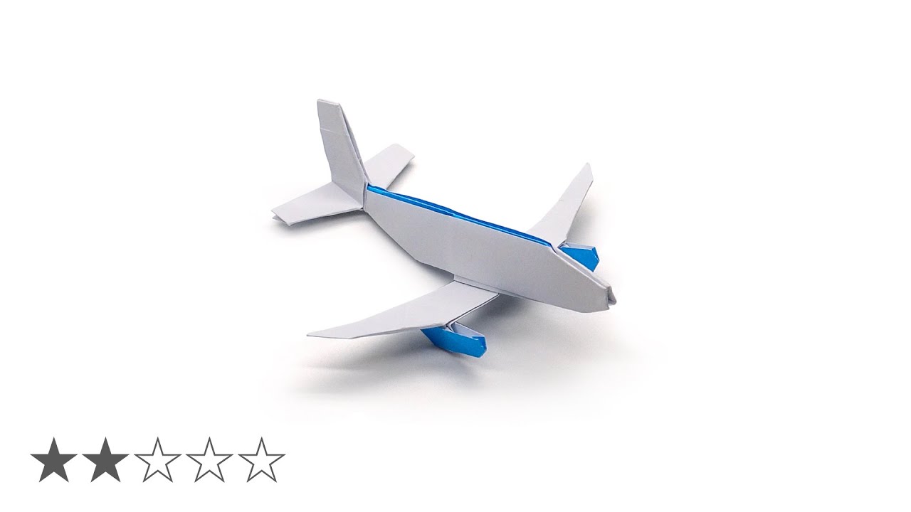 Origami Airbus 320A (Jose Maria Chaquet)