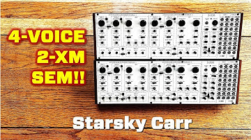 4 Voice SEM!! //Behringer 2-XM Polychained
