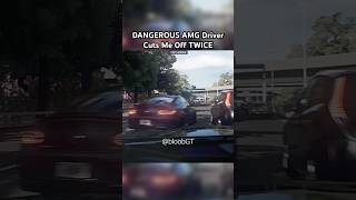 INSANE AMG driver cuts me off TWICE #BMW #AMG