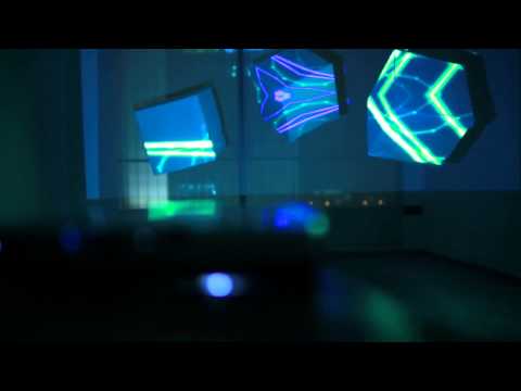 Experiments in Projection Mapping: Boxes V1