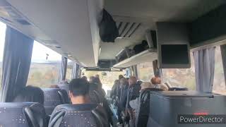 Bus Budva Centrotrans to Sarajevo Bosnia nomad expat backpacker travel