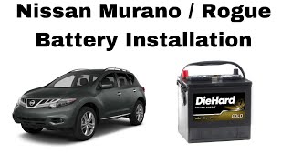 2014 Nissan Murano - Battery Replacement