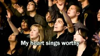 Video thumbnail of "Christ for the Nations - My Heart Sings Worthy (with lyrics) (2011 Best Worship Song with tears 24)"