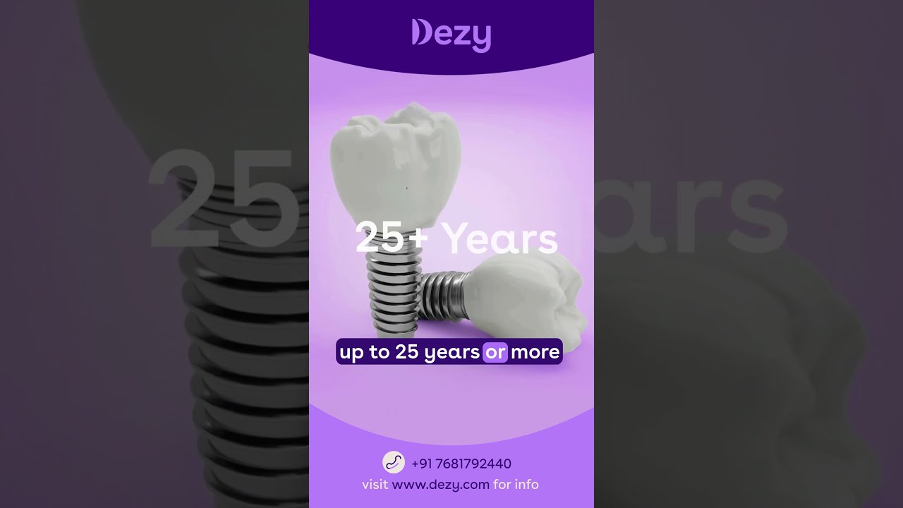 How Much Do Dental Implants Cost in India? - Explained by Dezy Dentist
