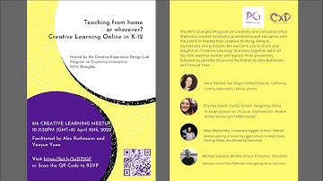 Teaching from Home or Wherever? Creative Learning Online in K-12 [entire webinar]