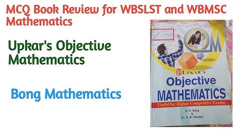 MCQ Book Review for SLST MATHEMATICS || Upkar
