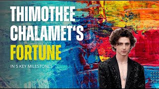 The evolution of Thimothée Chalamet wealth
