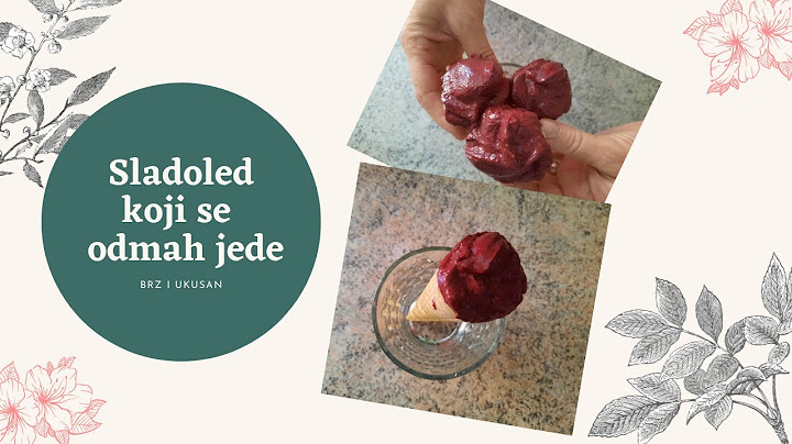 Sladoled koji se odmah jede _TONKINA KUHINJA_