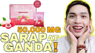 CRYSTAL GLOW BY JRK DREAM REVIEW | 50,000 MG OF COLLAGEN! SARAP! SIR LAWRENCE