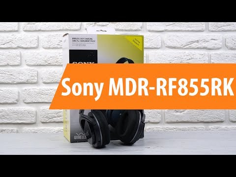 Распаковка Sony MDR-RF855RK / Unboxing Sony MDR-RF855RK